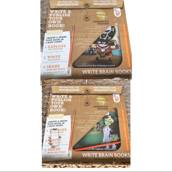 2 Write Brain Publish Your Own Book Sets  NEW! - Picture 8 of 8